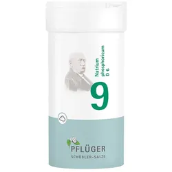 Schüßler-Salze Biochemie Pflüger 9 Natrium phos. D6 Pulver