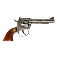J.G. Schrödel - Sheriff antik mit Holzgriff 100-Schuss Pistole