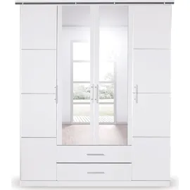 Rauch Drehtürenschrank Micro 181 x 201 x 56 cm Weiß