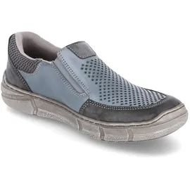 Rieker Herren Slipper Blau 45