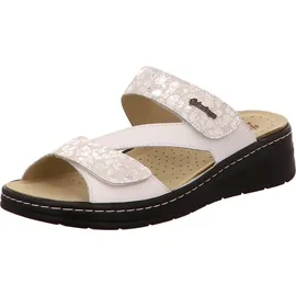 Hickersberger Bequeme Pantoletten Damen, weiß 38 EU