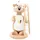Kuhnert - Erzgebirgische Holzkunst Räuchermann Räucherfigur Hamster 19cm - Maler