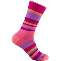 WrightSock Stride Crew Socken Pink  L