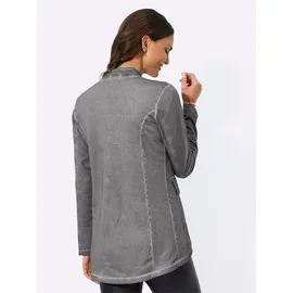 Inspirationen Sweatjacke grau 36
