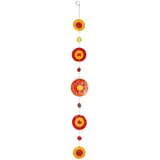 Saraswati Suncatcher Centrum Fiberglas rot-orange-gelb 70cm