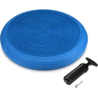Navaris Balancekissen Ballsitzkissen mit Luftpumpe - Balance Unterlage Kissen