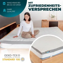 marqa home Topper Komfortschicht atmungsaktiv 80 x 200 cm