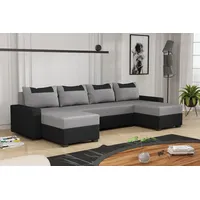Fun Möbel Wohnlandschaft Schlafsofa Sofa HEDVIG LUX Stoff Manila