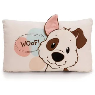 NICI Homies Kissen 43 x 25 cm Weiß