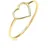 Elli Ring 375 Gelbgold Herz in Gold | Gr.: 54