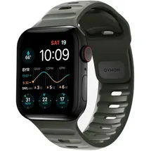 Nomad Sport Armband V2 45mm/44mm/42mm Asche Grün