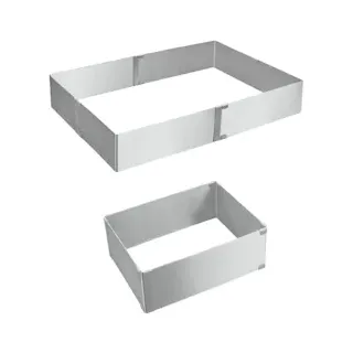 Metaltex 257716010 Kuchenrahmen rechteckig