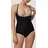 Ysabel Mora Shaping-Body YSABEL MORA, Damen, Gr. XXL, N-Gr, schwarz, Single Jersey, Obermaterial: 86% Baumwolle, 14% Elasthan, eng, Bodys, mittlerer Form-Effekt, atmungsaktiv, Baumwollmix, elastisch