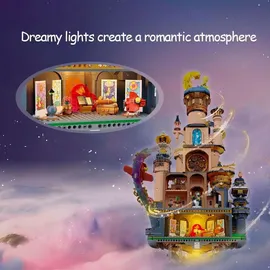 pantasy 86326 Kleiner Prinz Sternenschloß 3.302 Teile Starry Castle Klemmbausteine Modell Bausteine