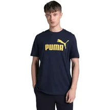 Puma Unisex ESS No. 1 Logo T-Shirt Herren 16 - new navy L