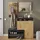 Vicco Wandspiegel Selena 70 x 55 cm Eiche