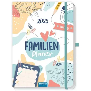 trotsch Trötsch Wochenbuch Familienplaner 2025: Wochenkalender