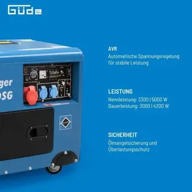 Güde GSE 5501 DSG Dieselgenerator