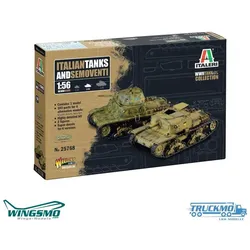 Italeri Italienische Panzer & Semoventi 25768