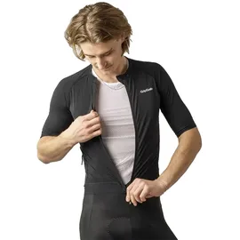 GripGrab PACR Kurzarmtrikot schwarz - L