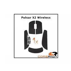 Corepad Soft Grips für Pulsar X2 / X2V2 Wireless - Schwarz