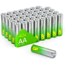 GP Super Alkaline AA Mignon Batterien PET Box GPSUP15A900C40
