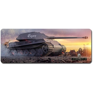 World of Tanks Großes Mauspad - Wasserdicht Und rutschfest (55, 900 * 400 * 3MM/35.5 * 15.7 * 0.12inch)