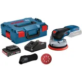 Bosch GEX 18V-125 inkl. 1x 2,0 Ah Akku + Ladegerät in L-Boxx