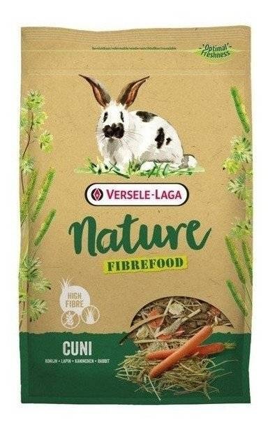 VERSELE-LAGA Cuni Nature Fibrefood 2,75kg - ballaststoffreiches Kaninchenfutter (Rabatt für Stammkunden 3%)