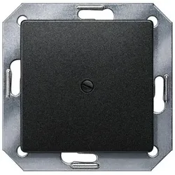 Siemens 5TG1220 DELTA i-system Blind-Abdeckplatte, carbonmetallic