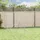 vidaXL Outdoor-Hundezwinger Silbern 6x14x2 m Verzinkter Stahl