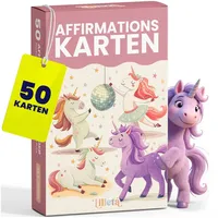 lilleta Spiel 50 Affirmationskarten für Kinder