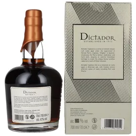 Dictador Rum CAPITULO I 42% vol 0,7 l Geschenkbox