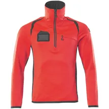 Mascot International GmbH Fleecepullover "ACCELERATE SAFE" - L - rot/dunkelanthrazit