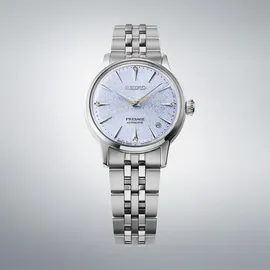 Seiko Presage Automatik Silberfarben