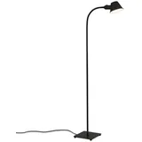 Brilo Briloner Leuchten - Stehlampe flexibel, Stehleuchte 1x E27 Fassung max. 10 Watt, inkl. Kabel, Schwarz,