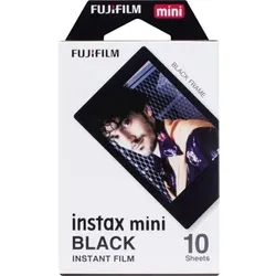 Fujifilm Sofortbildfilm Instax Mini Black Frame 16537043 10 Aufnahmen