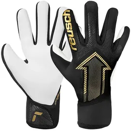 Reusch Fastgrip Silver Junior-torwarthandschuhe - Black / Gold - 5