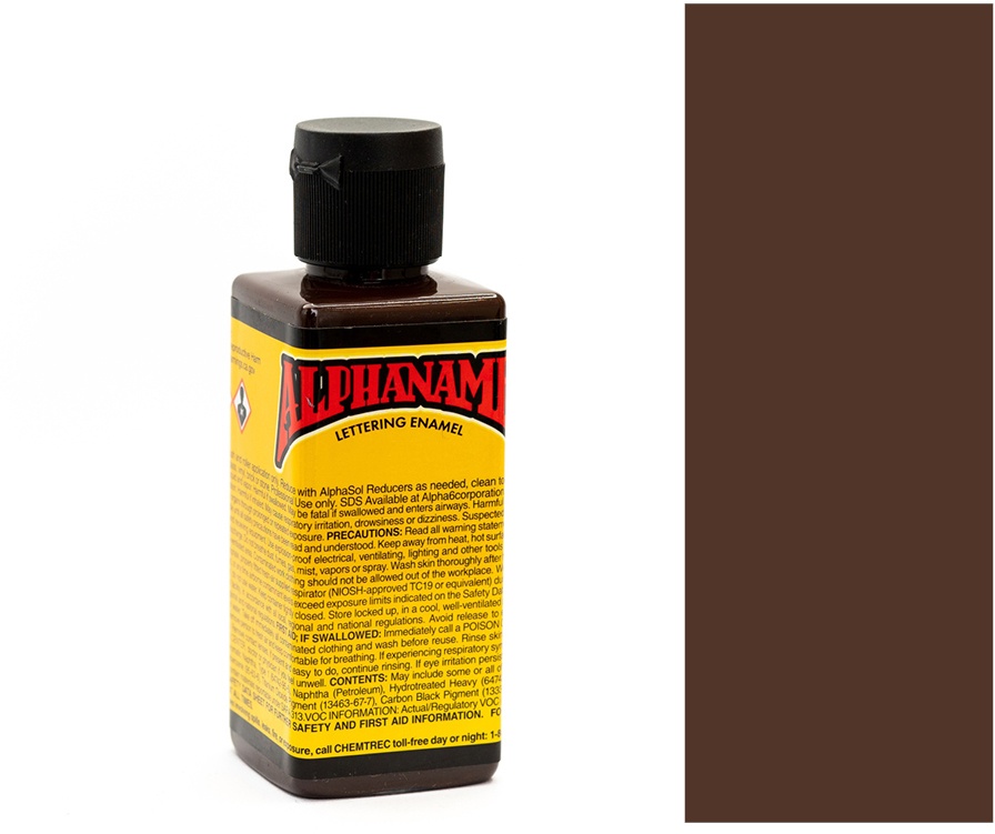 Alphanamel | Basic Color, Farbton: Chocolate Brown