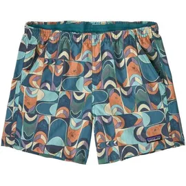 Patagonia Baggies Shorts 5 in. - Shorts - Damen Swallowtail Geo: Still Blue M