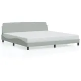 vidaXL Dover 200 x 200 cm Hellgrau