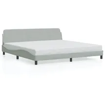 vidaXL Dover 200 x 200 cm Hellgrau