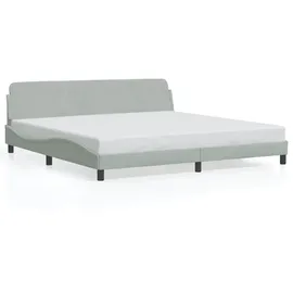 vidaXL Dover 200 x 200 cm Hellgrau