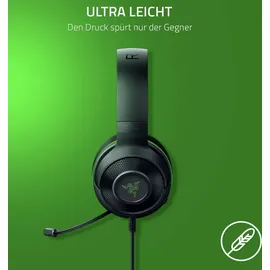 Razer Kraken X  schwarz/blau