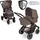 ABC-Design ABC Design Kombi-Kinderwagen Salsa 5 Air inkl. Babywanne - Beige