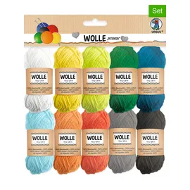 Ursus 10er-Set: Wollgarne "Intensiv", je 10 g