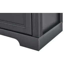 Stella Trading JASMIN 93 x 102 x 41 cm grau / graphit