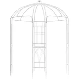 deluke Pavillon LOTTA 2 x 2 m inkl. 4 Seitenteile Antik-Weiß