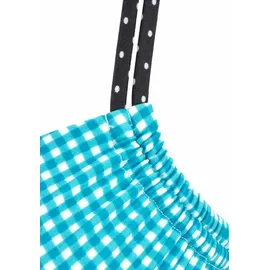 Buffalo Bügel-Bikini-Top Damen Blau/Schwarz 40 Cup F