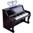 HaPe Leuchttasten-Piano (Deutsch, Englisch, Französisch, Italienisch, Portugiesisch)